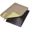 Case Logic Reflect REFPC-114 puzdro na notebook 35,6 cm (14 palcov), pamäťová pena, polyester, Plaza Taupe/Sun-Lime