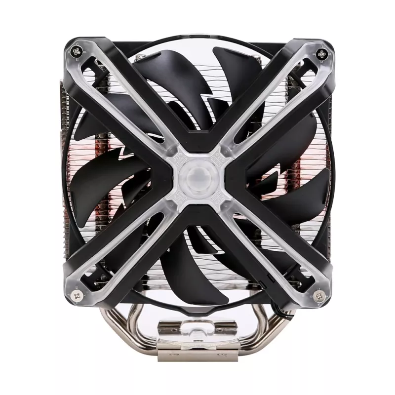 Zalman CNPS17X počítačový chladiaci systém procesorový chladič 14 cm čierny, sivý