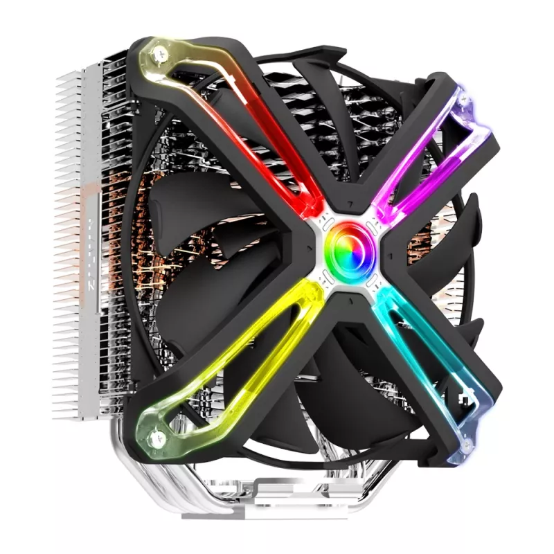 Zalman CNPS17X počítačový chladiaci systém procesorový chladič 14 cm čierny, sivý