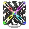 Zalman CNPS17X počítačový chladiaci systém procesorový chladič 14 cm čierny, sivý