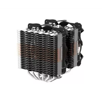 Zalman CNPS20X počítačový chladiaci systém procesorový chladič 14 cm hliník, čierny