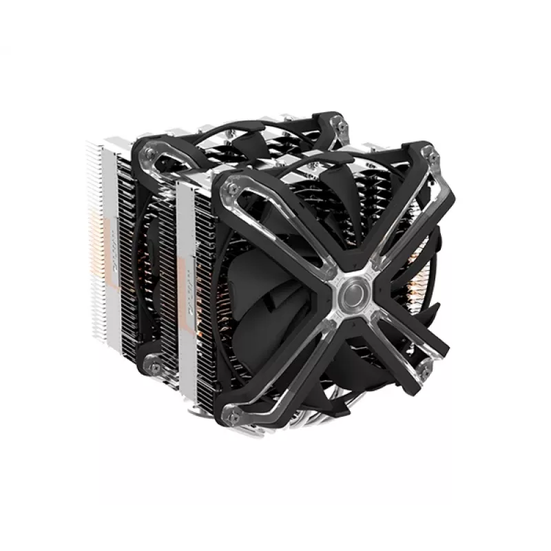 Zalman CNPS20X počítačový chladiaci systém procesorový chladič 14 cm hliník, čierny
