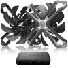 Zalman ZM-SF120A3 počítačový chladiaci systém ventilátor do počítačovej skrine 12 cm čierny