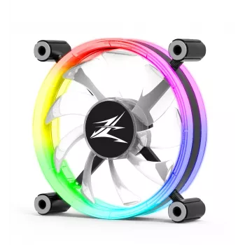 Zalman ZM-LF120 počítačový chladiaci systém ventilátor do počítačovej skrine 12 cm čierny, biely