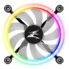 Zalman ZM-LF120 počítačový chladiaci systém ventilátor do počítačovej skrine 12 cm čierny, biely
