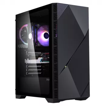 PC skriňa Zalman Z3 Iceberg čierna Midi Tower