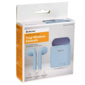 Slúchadlá Denver TWE-46LIGHTBLUE