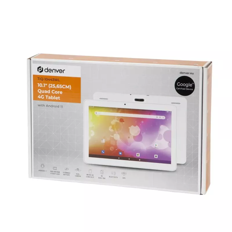 Tablet Denver TIQ-10443WL 10.1 palca 1.3GHz 2GB RAM 16GB Android 11