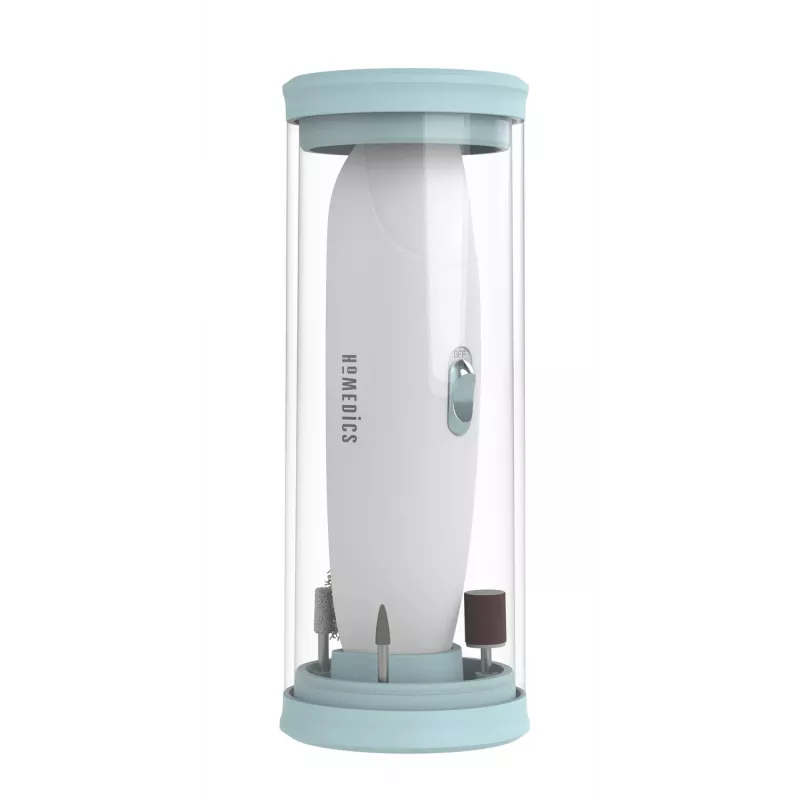 HoMedics 5-in-1 elektrická sada na manikúru/pedikúru 5 nadstavcov batéria plast