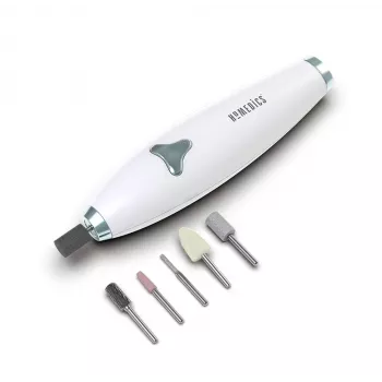 HoMedics Luxury 6-in-1 elektrická sada na manikúru/pedikúru 6 nadstavcov batéria plast