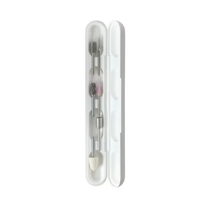 HoMedics Luxury 6-in-1 elektrická sada na manikúru/pedikúru 6 nadstavcov batéria plast