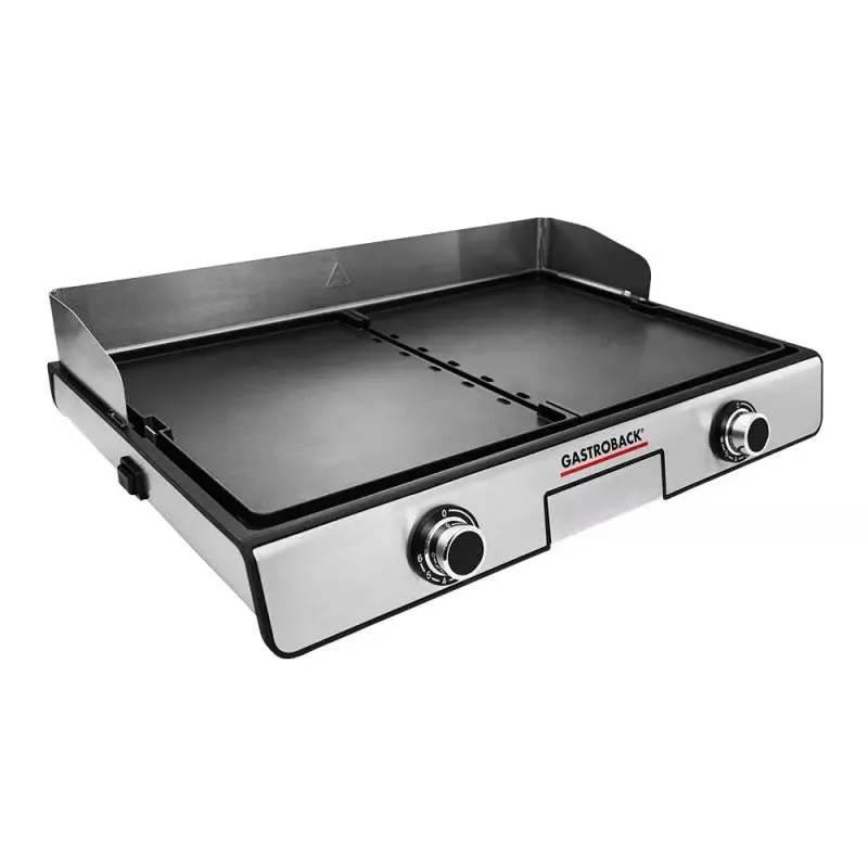 Gastroback Design Plancha & BBQ kontaktný gril 2000 W nehrdzavejúca oceľ