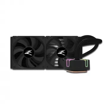 Zalman Reserator5 Z24 čierny CPU kvapalinový chladič 240mm radiátor 2 x SF120 ARGB ventilátory procesor all-in-one kvapalinový chladič 12 cm