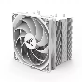 Zalman CNPS10X PERFORMA White vysokovýkonný CPU chladič s bielou povrchovou úpravou, 180 W TDP, 135 mm EBR procesorový vzduchový chladič 13,5 cm