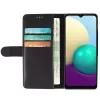 Peňaženkové puzdro Krusell Galaxy A02 16,5 cm čierne 3 priehradky na karty