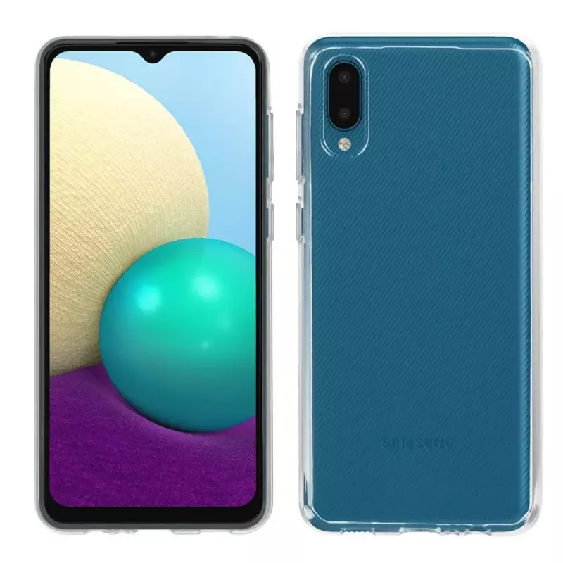 Puzdro Krusell Galaxy A02 16.5 cm transparentné