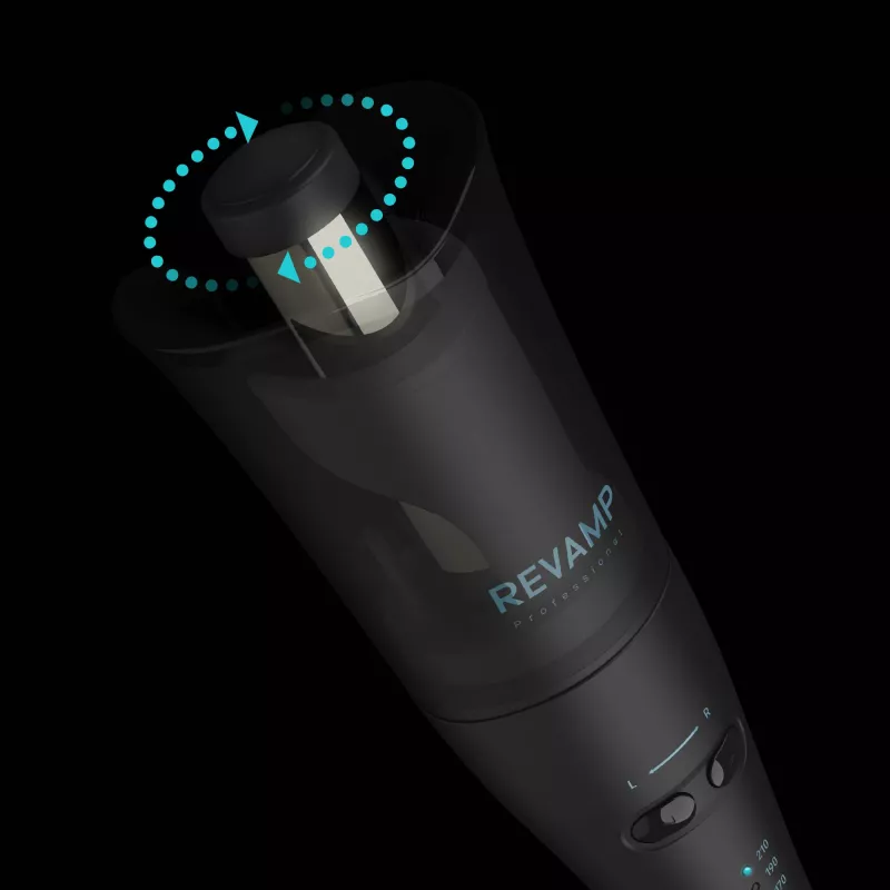 Revamp Progloss Hollywood Curl Automatic kulma Warm čierna 3 m