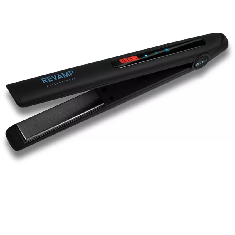 Revamp Progloss Touch Digital žehlička na vlasy Warm čierna 3 m