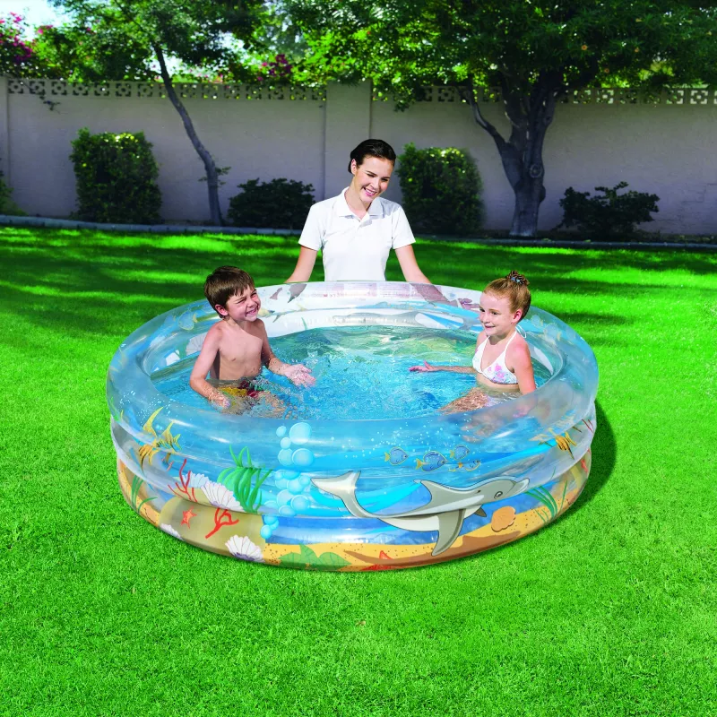 Nafukovací bazén Bestway Transparent Seeleben Pool Φ1,5m x H53cm