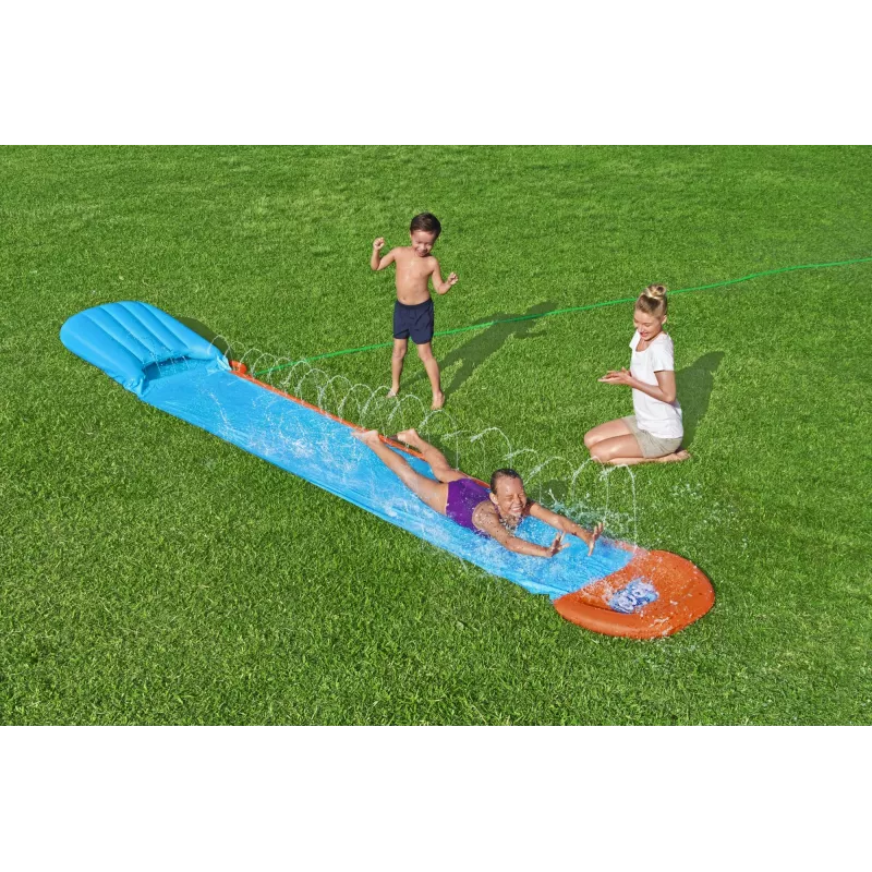 Záhradná vodná šmýkačka Bestway H2OGO! Tsunami Splash Ramp Single Slide 4,88 m