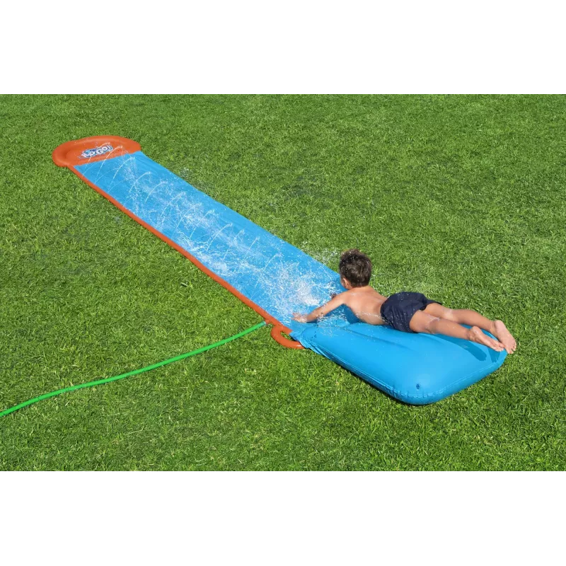 Záhradná vodná šmýkačka Bestway H2OGO! Tsunami Splash Ramp Single Slide 4,88 m