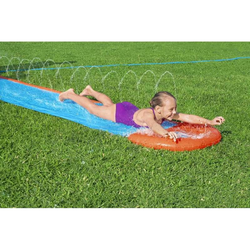 Záhradná vodná šmýkačka Bestway H2OGO! Tsunami Splash Ramp Single Slide 4,88 m