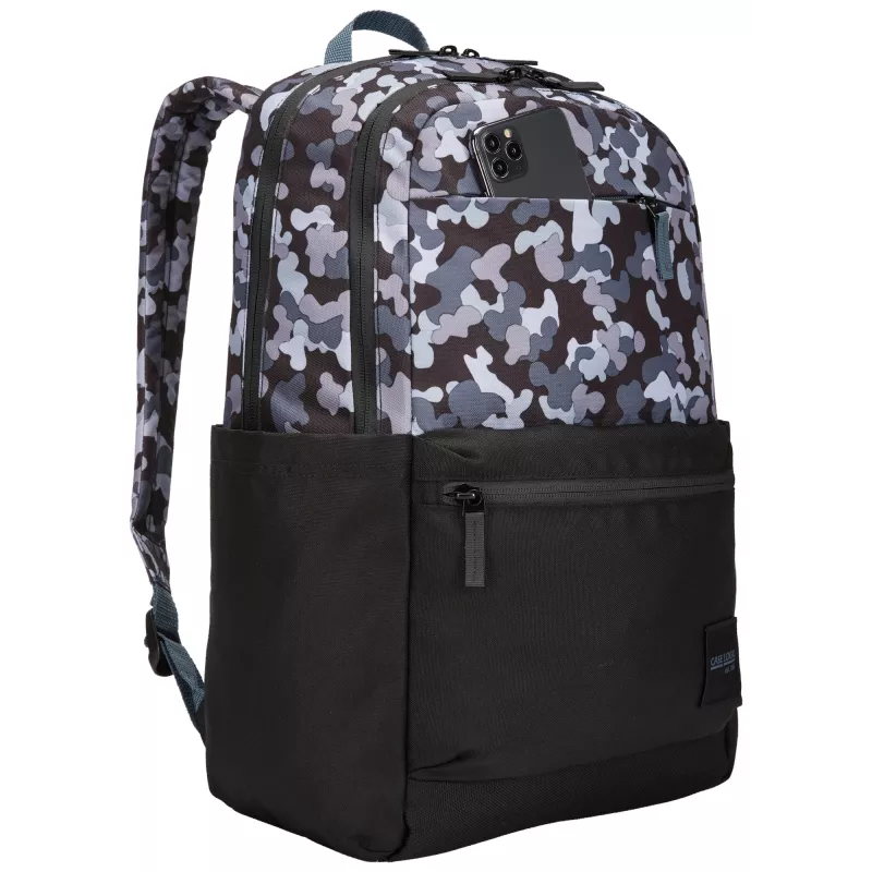 Case Logic CCAM3216 – čierny Spot Camo batoh ležérny batoh maskáčový polyester