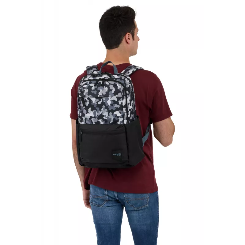 Case Logic CCAM3216 – čierny Spot Camo batoh ležérny batoh maskáčový polyester