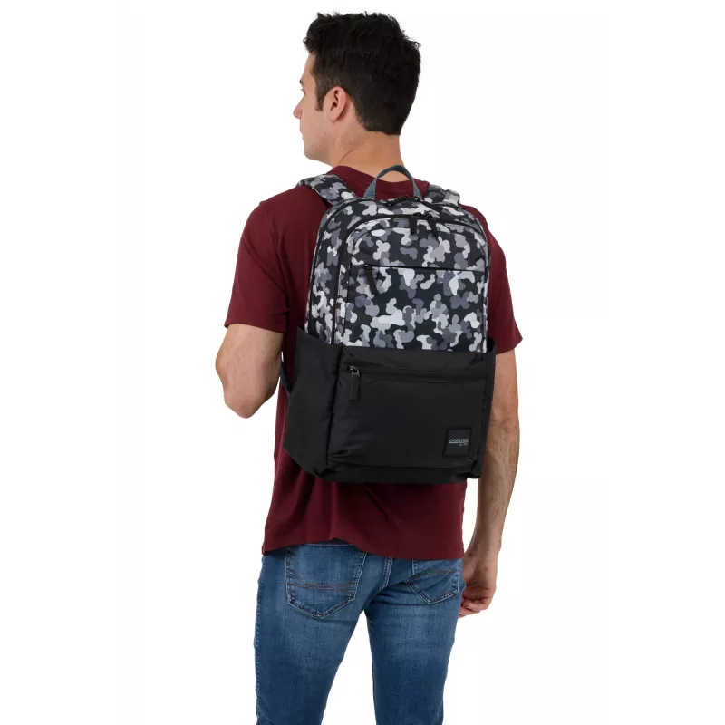 Case Logic CCAM3216 – čierny Spot Camo batoh ležérny batoh maskáčový polyester
