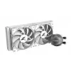 Zalman Alpha 28 kvapalinový chladič procesora, 280 mm radiátor, 140 mm PWM ventilátor, ARGB, biely