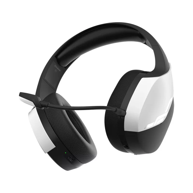 Zalman HPS700 biela headset bezdrôtový hlavový most gaming