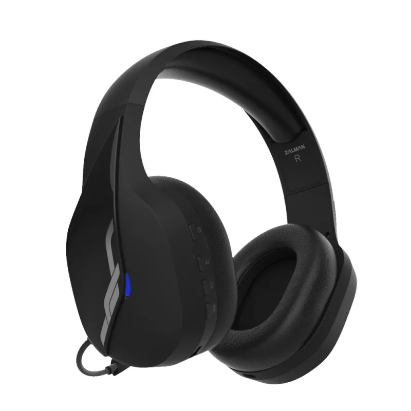 Zalman HPS700 čierna headset bezdrôtový hlavový most gaming