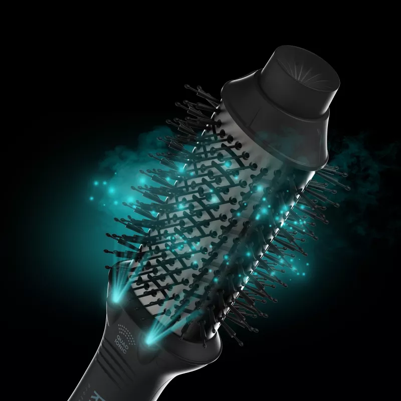 Teplovzdušná kefa Revamp Progloss Pro Define Perfect Blow Dry teplá čierna 900 W 3 m