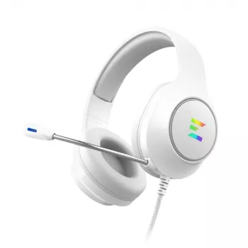Slúchadlá/headset Zalman ZM-HPS310 WH káblové cez hlavu herné biele