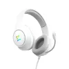 Slúchadlá/headset Zalman ZM-HPS310 WH káblové cez hlavu herné biele