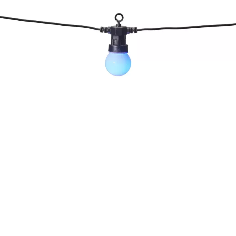 Denver SLP-510 inteligentná LED párty svetelná reťaz, 10 žiaroviek, 9 m, Wi-Fi, RGB, IP65