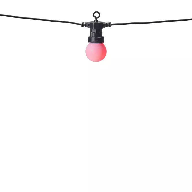 Denver SLP-510 inteligentná LED párty svetelná reťaz, 10 žiaroviek, 9 m, Wi-Fi, RGB, IP65