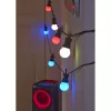 Denver SLP-510 inteligentná LED párty svetelná reťaz, 10 žiaroviek, 9 m, Wi-Fi, RGB, IP65