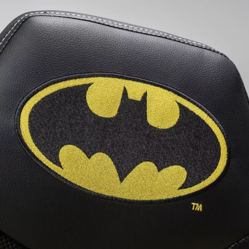 PC herná stolička Subsonic Batman Junior čalúnené sedadlo čierna žltá