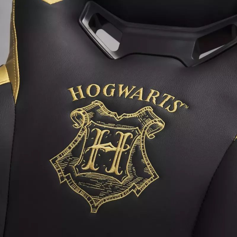 PC herná stolička Subsonic Junior Hogwarts čalúnené sedadlo čierna žltá