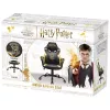 PC herná stolička Subsonic Junior Hogwarts čalúnené sedadlo čierna žltá