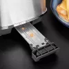 Gastroback Design Advanced 4S hriankovač 2 plátky 1100 W čierna nehrdzavejúca oceľ