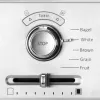 Gastroback Design Advanced 4S hriankovač 2 plátky 1100 W čierna nehrdzavejúca oceľ