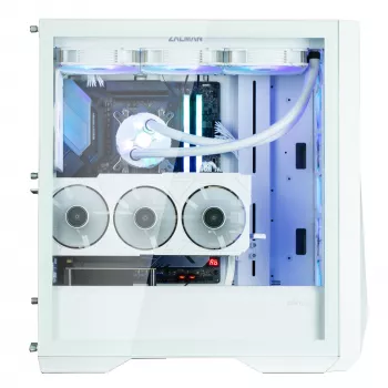 PC skriňa Zalman Z9 Iceberg MS biela Midi Tower