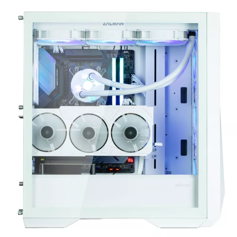 PC skriňa Zalman Z9 Iceberg MS biela Midi Tower