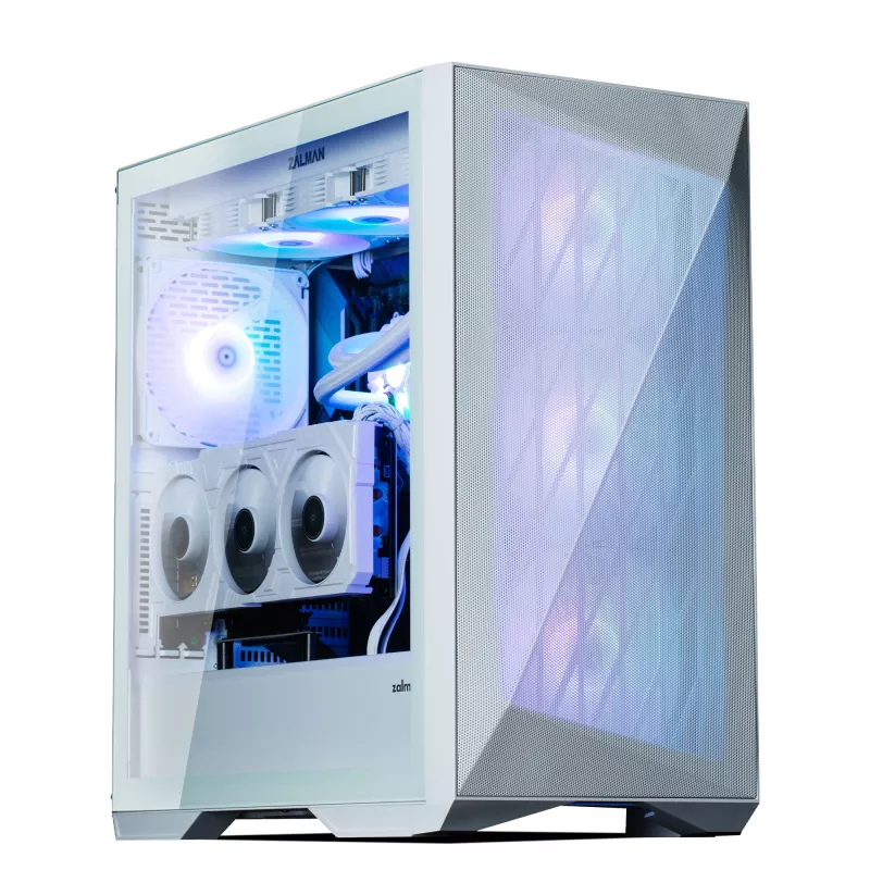 PC skriňa Zalman Z9 Iceberg MS biela Midi Tower