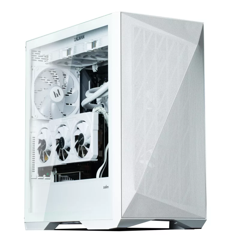 PC skriňa Zalman Z9 Iceberg MS biela Midi Tower