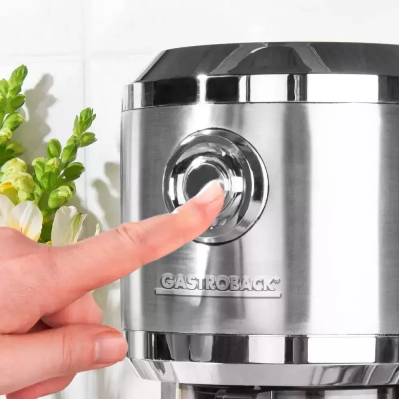 Elektrický strojček na ľad Gastroback 42905 0,2 L nerez 35 W