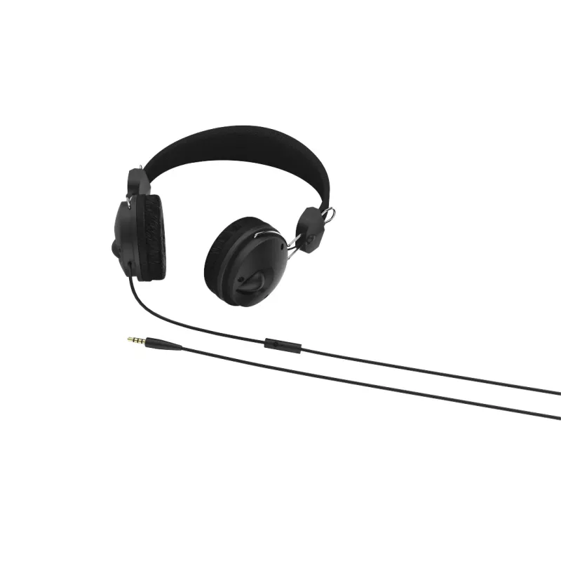 Hama Fun4Phone headset káblový s hlavovým mostom hudobný čierny