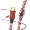 Hama Reflective USB kábel USB 2.0 1,5 m USB A Micro-USB B červený